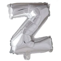 Folieballong bokstav sølv 102cm