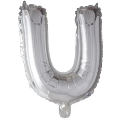 Folieballong bokstav sølv 102cm