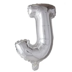 Folieballong bokstav sølv 102cm