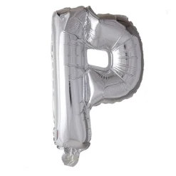 Folieballong bokstav sølv 102cm