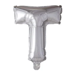 Folieballong bokstav sølv 102cm