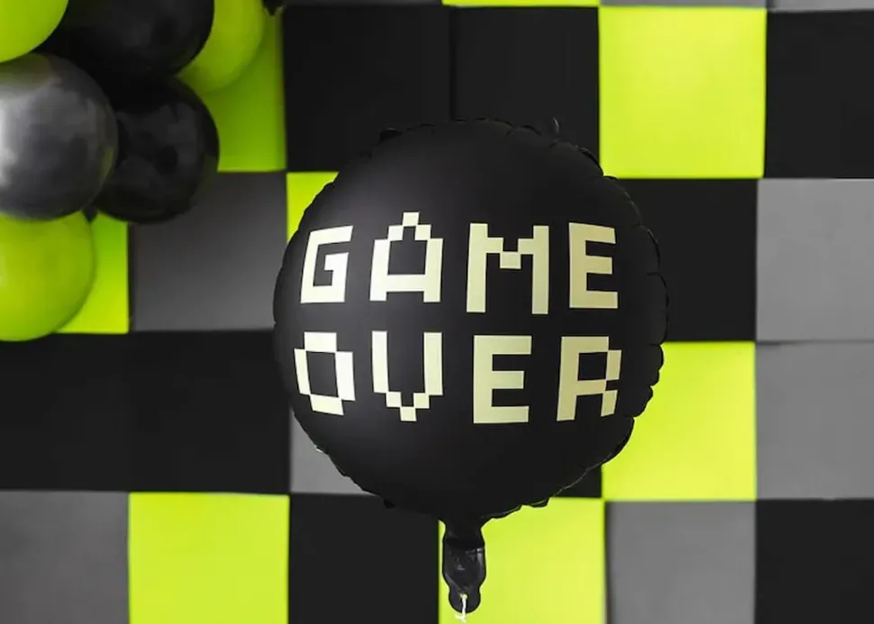 Folieballong Gamer 45cm