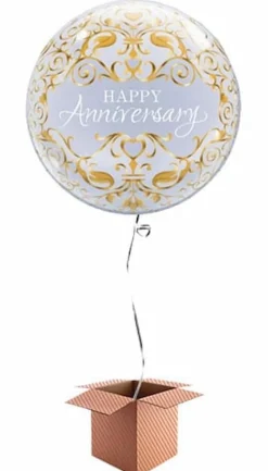 Folieballong Happy Anniversary, 56cm