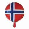 Folieballong Standard Flagg Norge