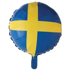 Folieballong Standard Flagg Sverige