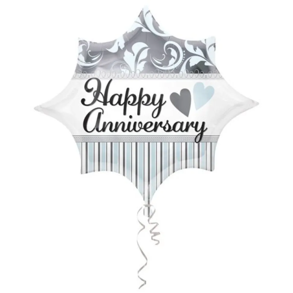 Folieballong Standard Happy Anniversary