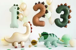Folieballong Stående Brontosaurus, 91x85cm