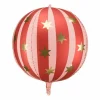 Folieballong Stjerner Rød, 75cm