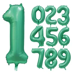 Folieballong Tall 86 cm Sateng Grønn
