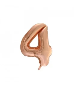 Folieballong Tall Rosegull 86cm