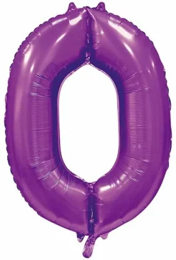 Folieballong tall sateng lilla 86 cm
