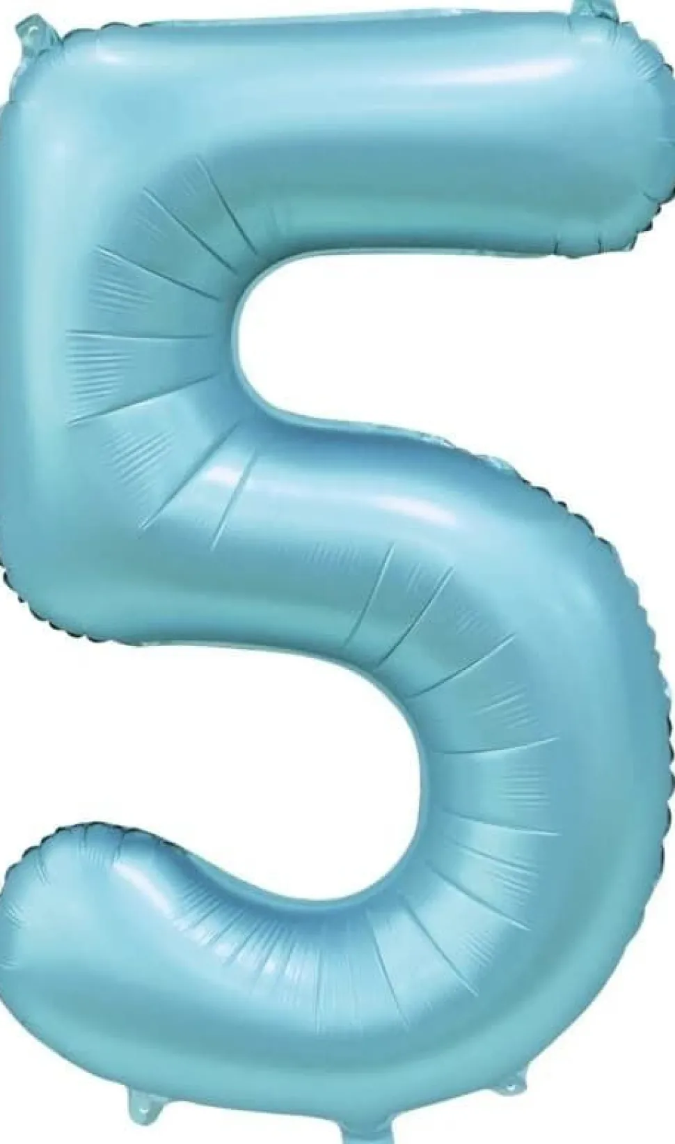 Folieballong Tall Sateng Lys Blå 86cm