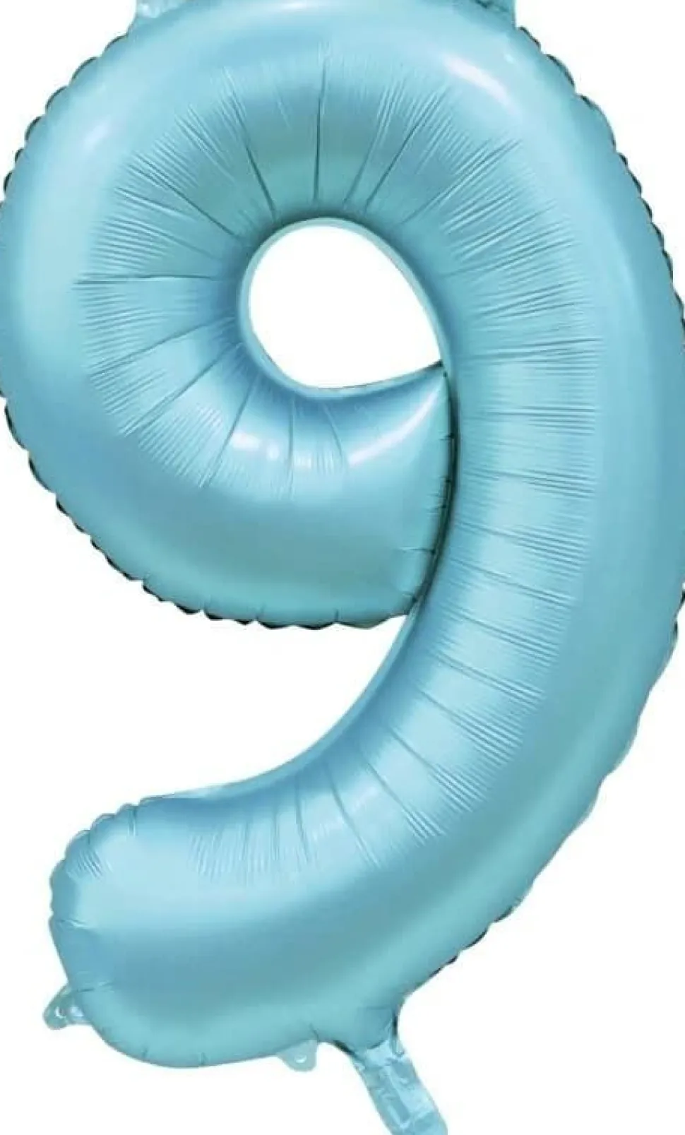Folieballong Tall Sateng Lys Blå 86cm