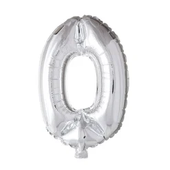 Folieballong Tall Sølv 41cm