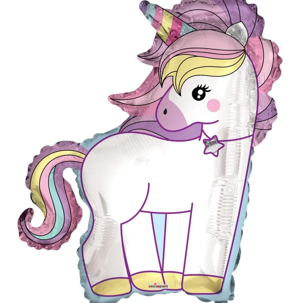 Folieballong Unicorn 91,4cm
