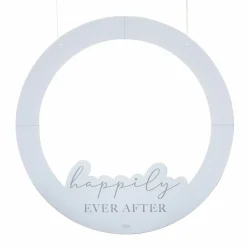 Fotoramme bryllup Happily Ever After DIY