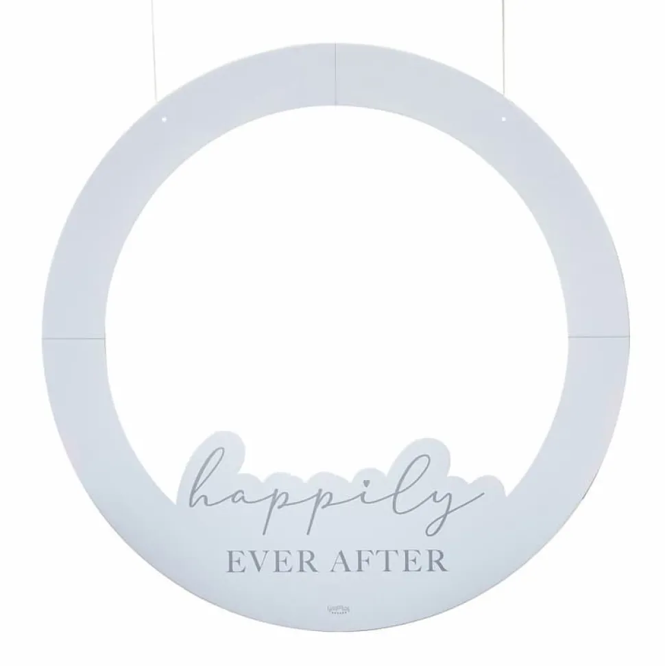 Fotoramme bryllup Happily Ever After DIY