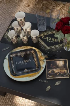 Gatsby kopper sort, 10stk