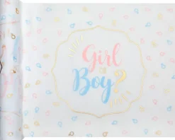 Girl or Boy? Bordløper 28 x 30 cm