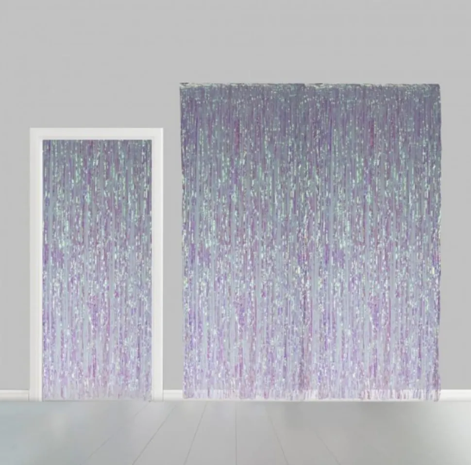 Glittergardin Iredecent 100 x 240 cm