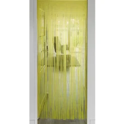 Glittergardin Neon Gul 100x200cm