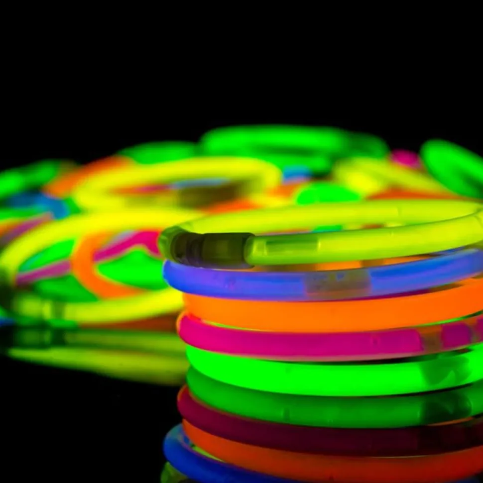 Glowstick Armbånd Mix 25pk