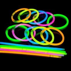 Glowstick Armbånd mix 100pk