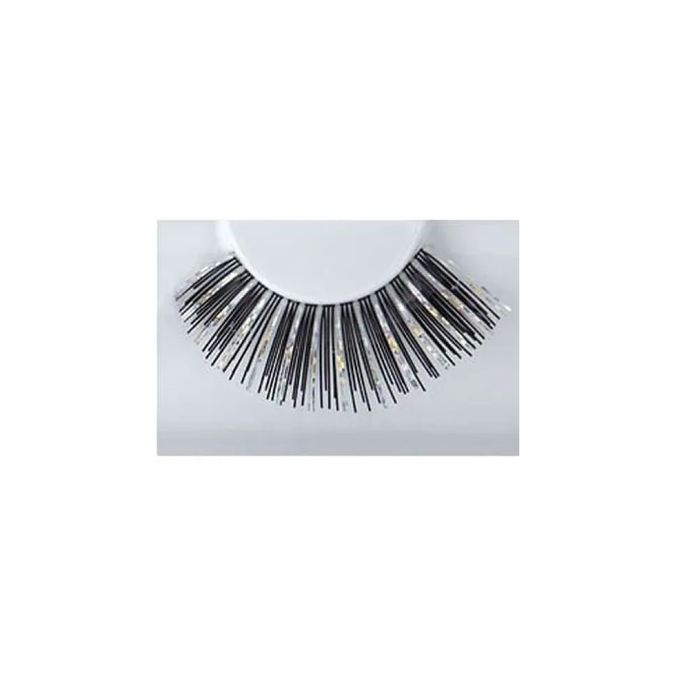 Grimas Eyelashes 261 Sort Med Glitter