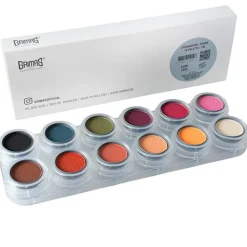 Grimas Eyeshadow Palette FM 12 farger