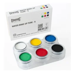 Grimas Water Makeup Pure Palette 6 colors primary