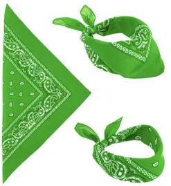 Grønn Bandana