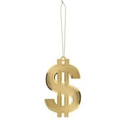 Gullsmykke Dollartegn XL