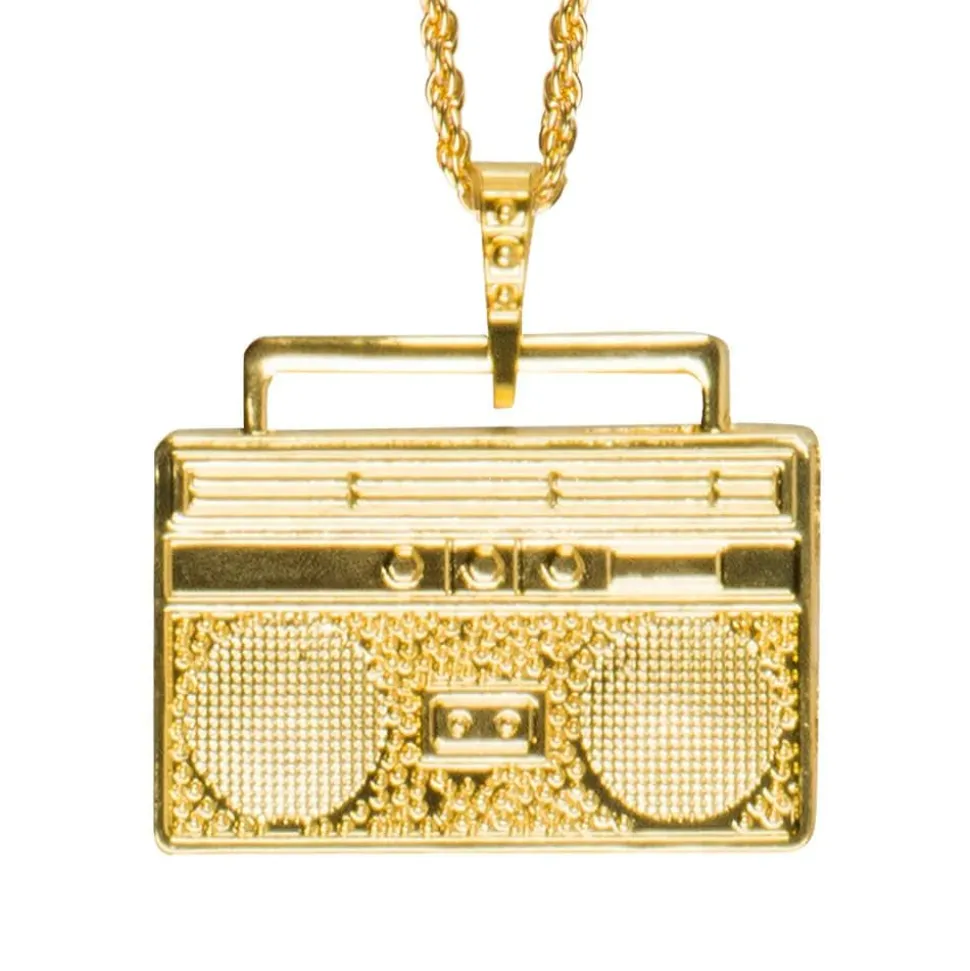 Gullsmykke Ghetto Blaster