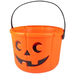 Halloween Bøtte Oransje Gresskar