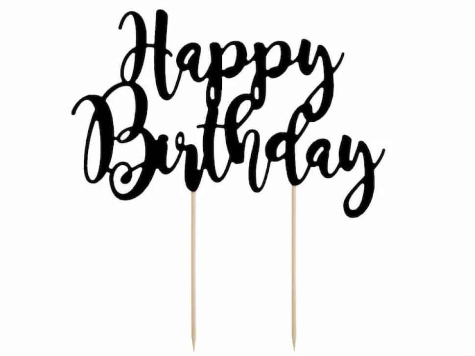 Happy Birthday Kaketopper Sort
