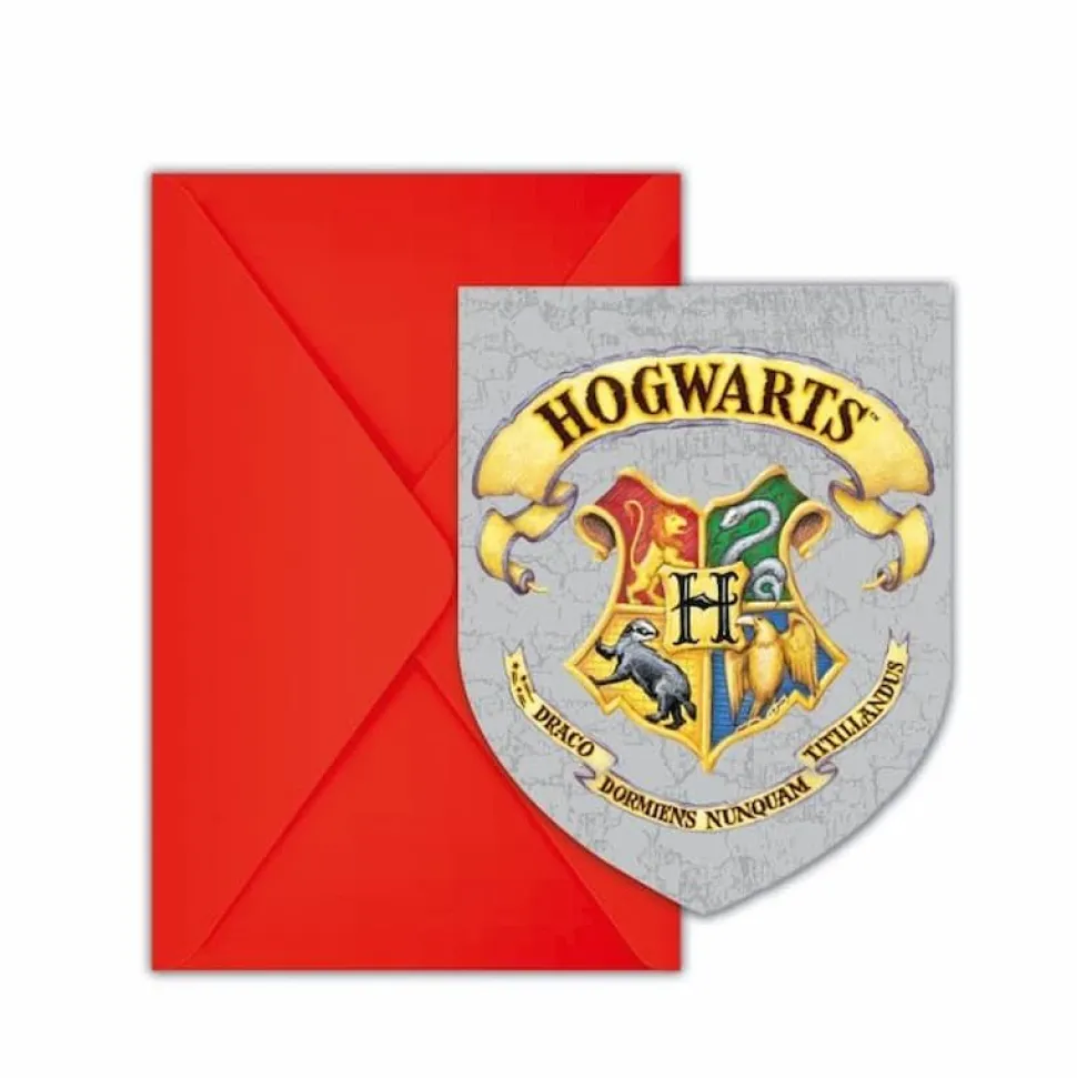 Harry Potter invitasjoner, 6 stk