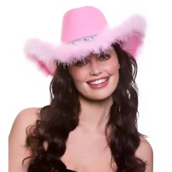Hatt Texas Cowgirl m/Paljetter og Dunkant