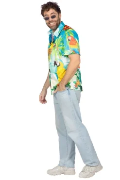 Hawaiiskjorte Papegøye