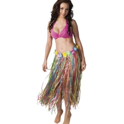 Hawaiiskjørt, flerfarget, 80 cm