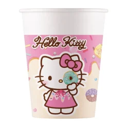 Hello Kitty & Kuromi kopper 8 stk