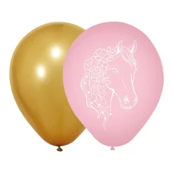 Hester ballonger, 8 stk.