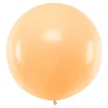 Jumbo Ballong, Pastel Light Peach, 1 m