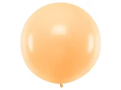 Jumbo Ballong, Pastel Light Peach, 1 m