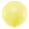 Jumbo Ballong, Pastel Light Yellow, 1 m