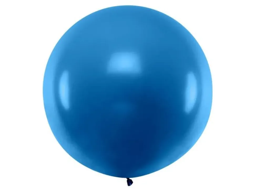 Jumbo Ballong, Pastel Navy Blue, 1 m