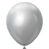 Kalisan Lateksballonger Mirror Silver, 30 cm, 10 stk