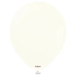 Kalisan Lateksballonger Retro White, 30 cm, 10 stk