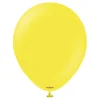Kalisan Lateksballonger Standard Yellow, 30 cm, 10 stk