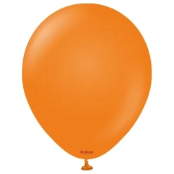 Kalisan Lateksballonger Standard Orange, 30 cm, 10 stk