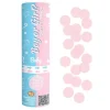 Konfettikanon Gender Reveal Rosa 15 cm